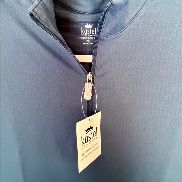 Chic Lace Sleeve Women's Blouse - Teal - Picture 6 of 6